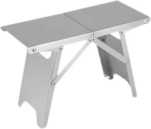 Folding Camping Table Outdoor Stool,Lightweight,Portable Sturdy Compact Picnic Table for Picnic BBQ Beach Cooking Hiking