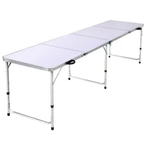 Folding Camping Table Portable Family Picnic Garden 240CM