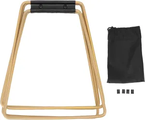 Folding Cooler Stand, Portable Stainless Steel Stable Luggage Rack Ice Box Holder for Camping BBQ Travel Picnic