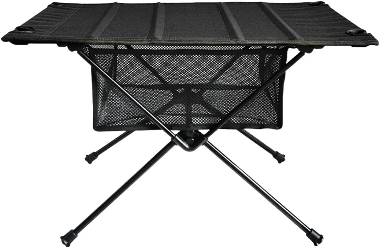 Folding Dining Table Aluminum Alloy Outdoor Furniture Dinner Desk for Family Party BBQ Picnic Portable Foldable Camping Table (Color : C)