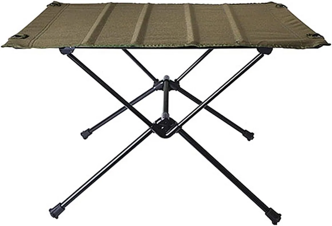 Folding Dining Table Aluminum Alloy Outdoor Furniture Dinner Desk for Family Party BBQ Picnic Portable Foldable Camping Table (Color : C)