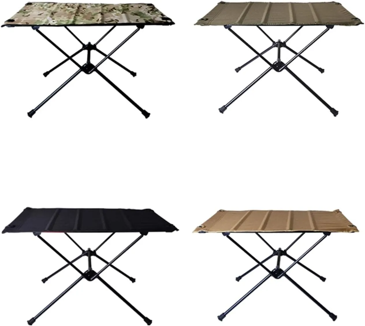 Folding Dining Table Aluminum Alloy Outdoor Furniture Dinner Desk for Family Party BBQ Picnic Portable Foldable Camping Table (Color : C)