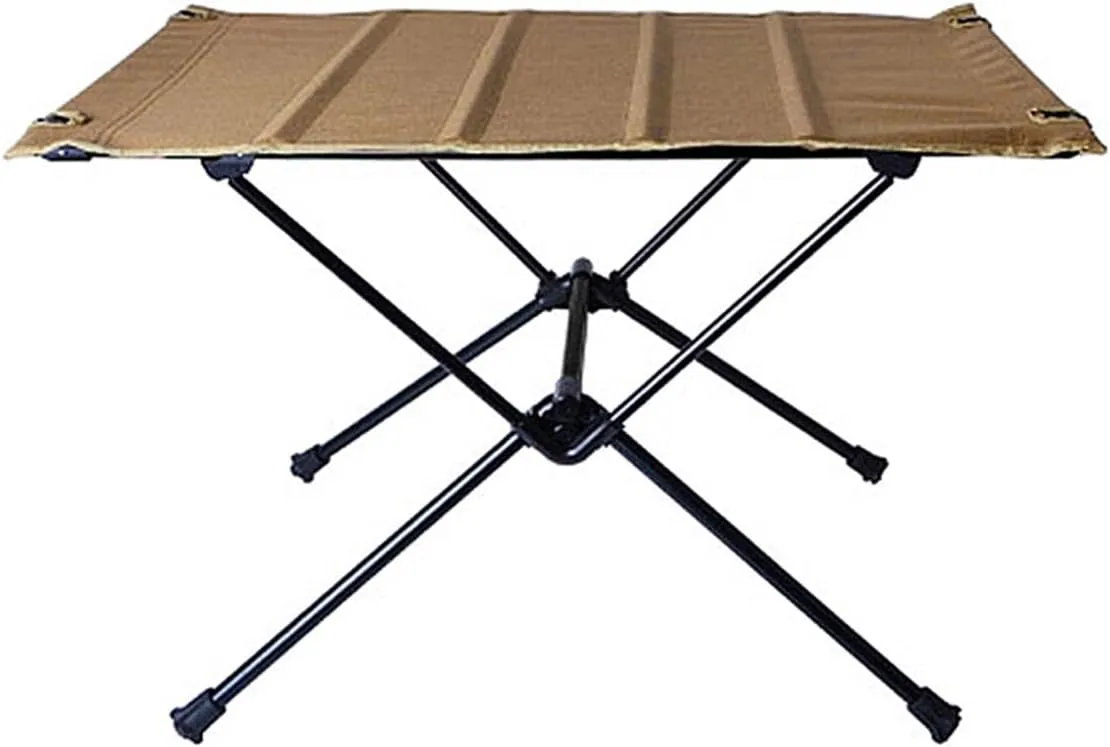 Folding Dining Table Aluminum Alloy Outdoor Furniture Dinner Desk for Family Party BBQ Picnic Portable Foldable Camping Table (Color : C)