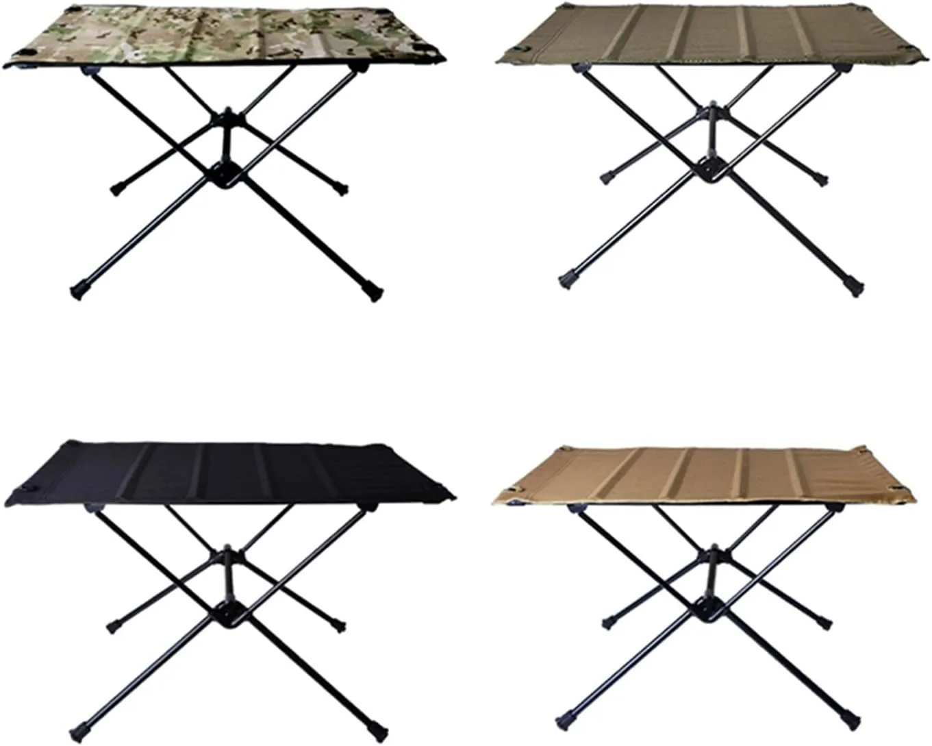Folding Dining Table Aluminum Alloy Outdoor Furniture Dinner Desk for Family Party BBQ Picnic Portable Foldable Camping Table (Color : C)