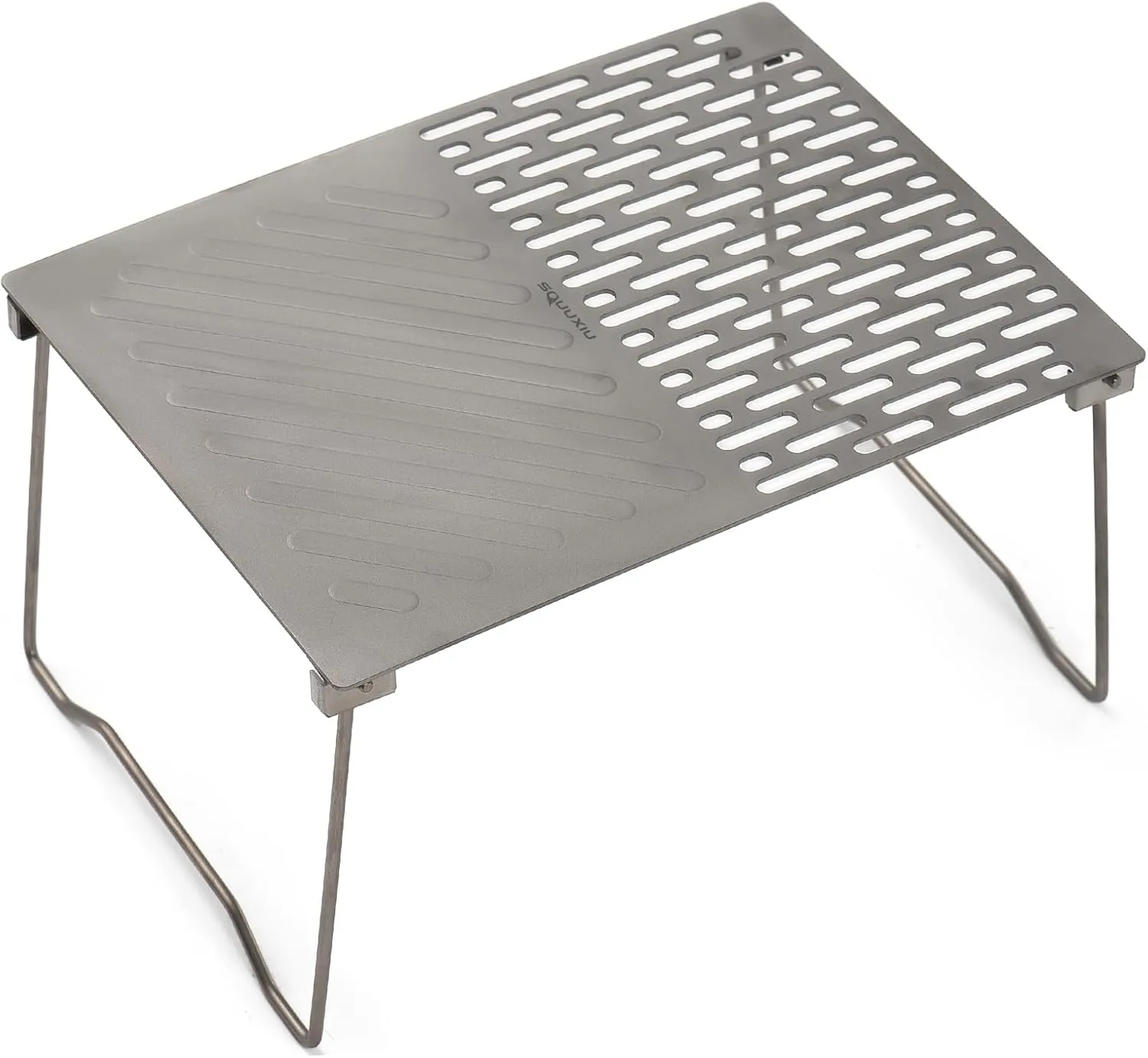 Folding Grill Table, Portable Camping Table, Lightweight Outdoor Hiking Camping Grill with Legs for Hiking Picnics Cooking Dining Kitchen (2)