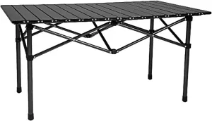 Folding Picnic Table, Party Tables, Portable Tables Folding with Carry Bag for Outdoor Cooking, Picnic, Camp (Color : A, Size : 37x23x20in/95x57x50cm)