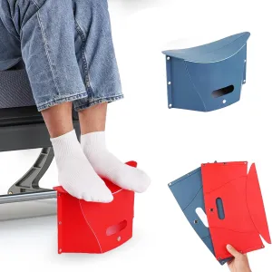 Folding Portable Camping and Mountaineering Stool, Portable and Foldable Chair, Suitable for Outdoor Activities, Travel, Gatherings, Barbecues (Bule)