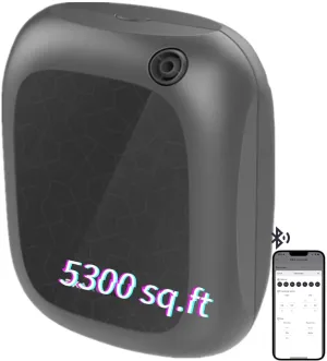 Fragrance Aroma Scent Collection Diffuser - Area 5300 sq ft, Bussiness, Home, 7 Fl Oz 200ml, Bluetooth Control, X200 Black, DIFFMELY