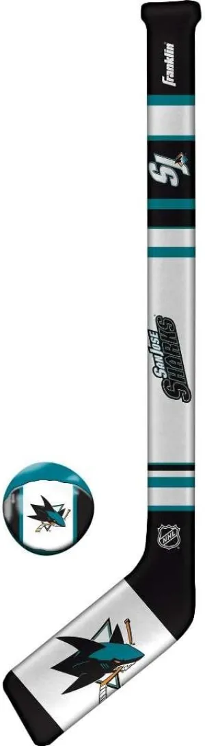 Franklin Sports NHL Team Mini Soft Hockey Stick Set - NHL Team Soft Foam Mini Hockey Stick and Ball - Great Toy for Kids