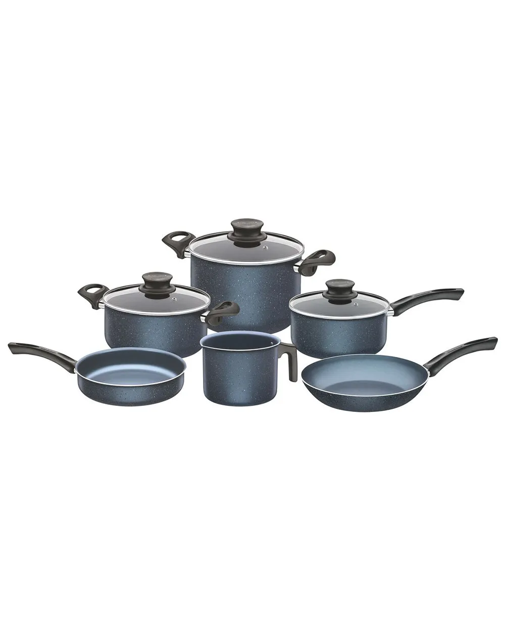 Free Knife Blue Cookware Tramontina 9 Paris Local shipping Set Set Aluminum with Trackable Pieces
