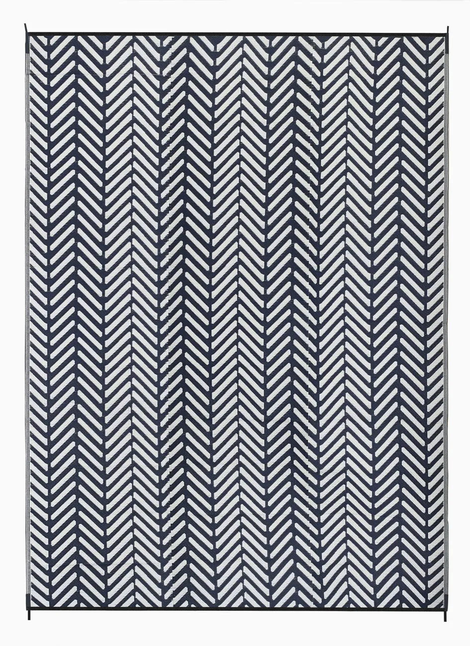 Fresno - Navy (9' x12') Foldable Rug