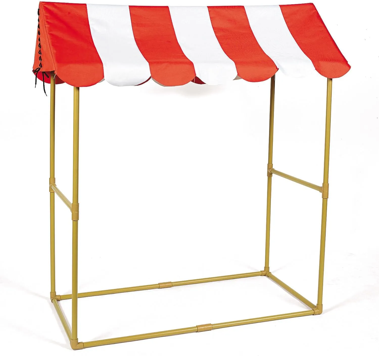 Fun Express Small Pop Up Canopy 4x4 Tent - Transform Your Party with Carnival 4x4 Canopy Circus Decorations for Party Decor - Make Your Food, Game Stand - VBS Vacation Bible School Supplies/Decor