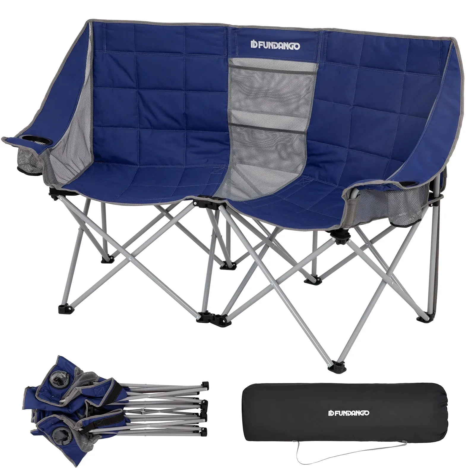 FUNDANGO Double Sofa Chair Loveseat Camping Chairs
