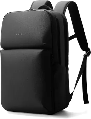 FUTURE AESTHETICS Smart Waterproof Travel Backpack Business Flight Approved Carry on Backpack for Men Women ，Large Capacity Laptop Backpack，Water Resistant Computer Backpack Fits 16 Inch Laptop（Black）