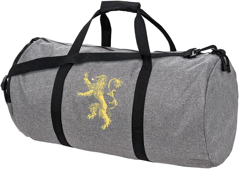 Game of Thrones Lanister Sigil Lightweight Duffel Bag for Sports and Gym Packable for Travel