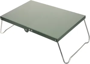 Garneck Multi-Purpose Portable Camping Table Aluminum Construction Easy to Fold Great for Camping Hiking Outdoor Parties