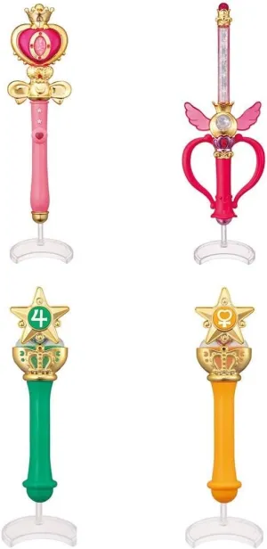 Gashapon Sailor Moon Stick and Rod 2 Set