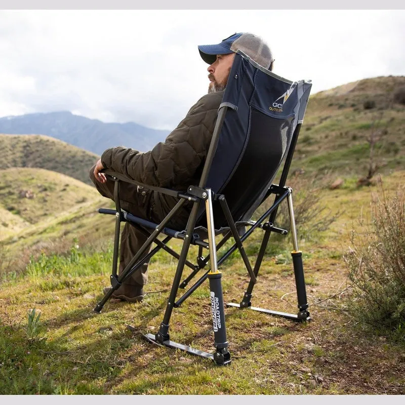 GCI Outdoor Freestyle Rocker XL Portable Folding Rocking Chair and Outdoor Camping Chair