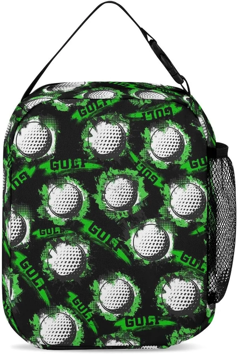 Golf Backpack with Lunch Box & Pencil Case for Kids Girls Boys School, 16 Inch Cool Golf Bookbag, School Backpack for Students Children, sustainable, Lightweight, Large Capacity