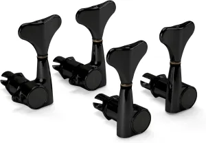 Gotoh Compact Bass Guitar Tuner, 2L 2R Set, Black