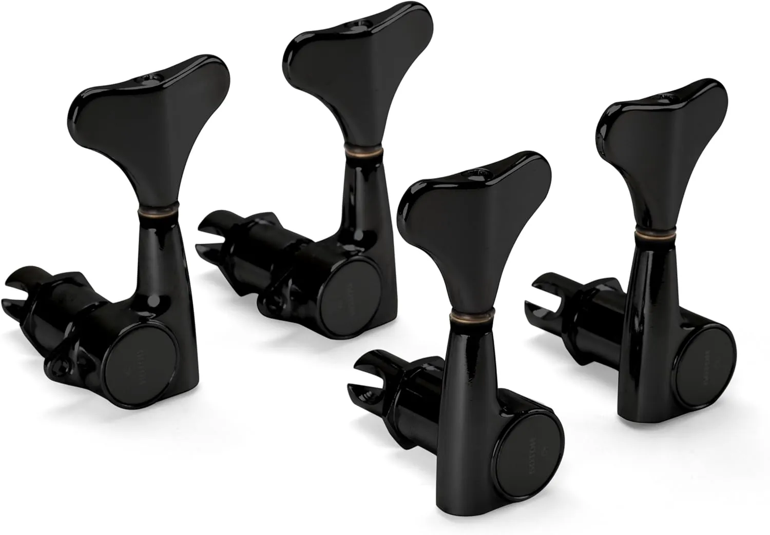 Gotoh Compact Bass Guitar Tuner, 2L 2R Set, Black