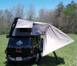 Grey & Premium finish Trim - HD Awning Green 4 Secure packaging Bushveld Extension, Body