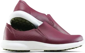 GRIP&COMFY Waterproof Shoes for Women - Slip on - Comfortable Non Slip Walking Rain Shoes - Soft Thermoplastic Rubber Sneakers - Garden Nurses Chefs All Weather Lightweight