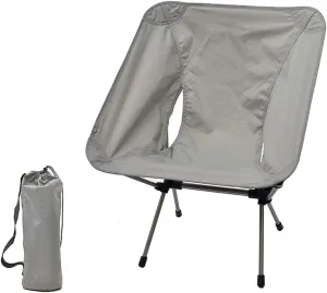 Habrur Camping Chair Fishing Chair Folding Chairs Camping Outdoor Ultra-Light Aluminum Alloy Folding Chair Backrest Chair Fishing Barbecue Self-Driving Seat Stool Portable Lawn Chairs Outside