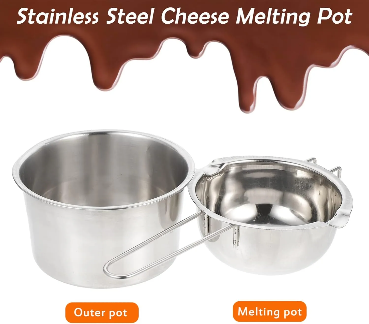 Happyyami Pot Pan Warmers Cheese Chafing Dish Heater Coffee Warmer Heated Suit Cup Lid Hot Bowls Outdoor Cookware