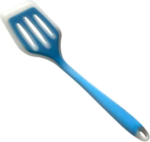 Heat Resistant Spatula White Silicone Edge Frying Shovel Non-Stick Chef Kitchen Utensils Set for Nonstick Cookware Frying Eggs