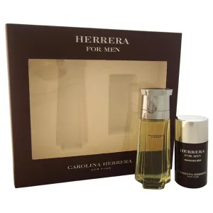 Herrera By Carolina Herrera For Men Edt Spray 3.3 Oz & Deodorant Stick 2.5 Oz