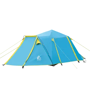 Hewolf Camping Tent 4P - Blue