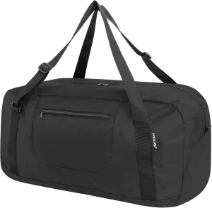 HOLYLUCK Foldable Travel Duffel Bag For Women & Men Luggage Great for Gym -55L, black