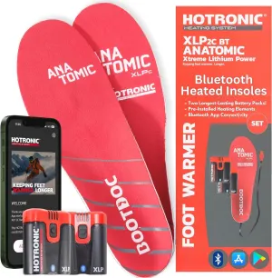 Hotronic Foot Warmer XLP 2C Bluetooth BDI Set