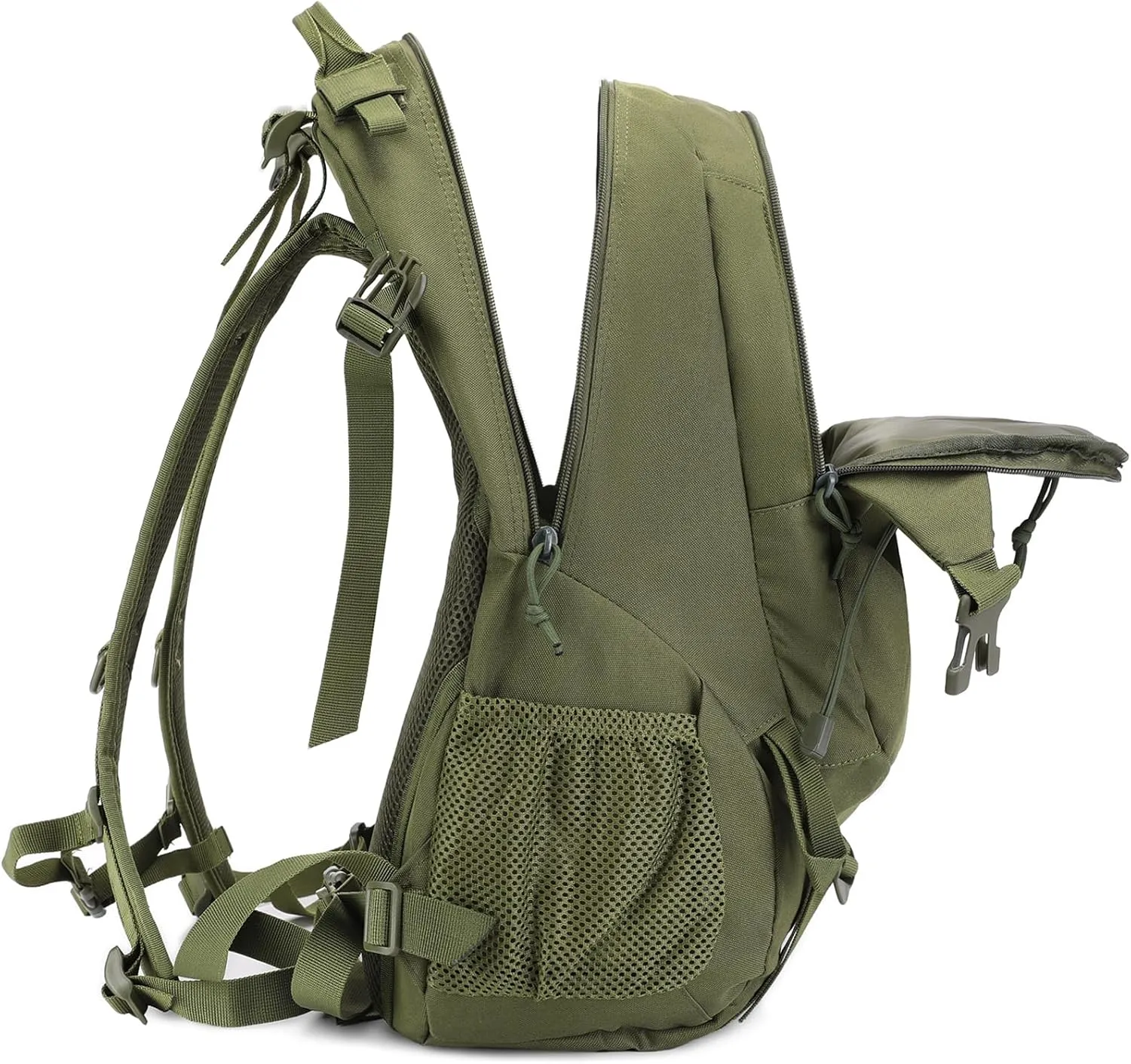 HOW'ON Hunting Backpack 30L Outdoor Waterproof Camo Hunting Pack Army Green