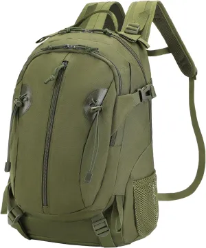 HOW'ON Hunting Backpack 30L Outdoor Waterproof Camo Hunting Pack Army Green