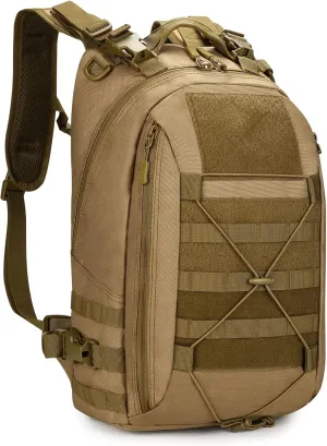 HUNTVP Military MOLLE Backpack Hunting Rucksack Gear Tactical Backpck Assault Pack Can Attach with the Vest and Belt