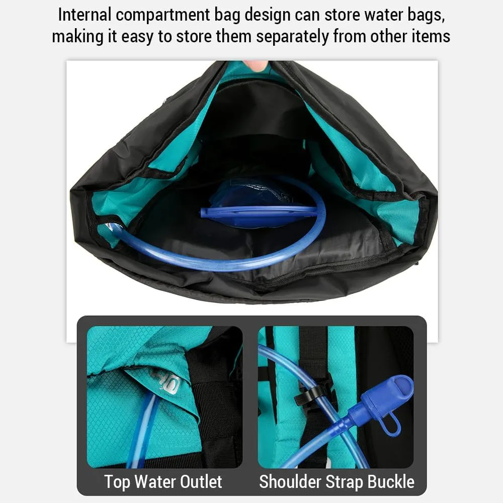 HXBER Waterproof Backpacking Mountaineering Backpack 60L Hiking Backpack Large ty Camping Backpack