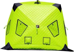 ice Fishing Tent ice Fishing shelter Insulated 2-3 People Quickly Set Up a Warm and Thickened Ice Fishing Tent with Firewood to Warm The Mouth(Color:1)
