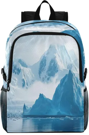 Iceberg Hiking Backpack, Foldable Lightweight Backpack, Day Pack for Outdoor Activities and Travel