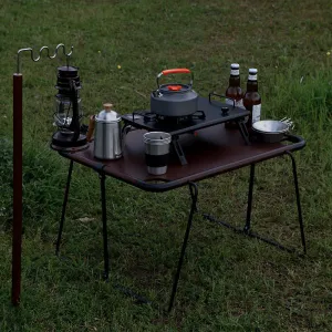Igt Lightweight Aluminum Alloy Butterfly Table for Camping and Outdoor Activities