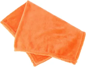 IMIKEYA Flannel Fleece Blanket Cozy Orange Lightweight Bedding for Year Warmth for Home Camping and Backpacking