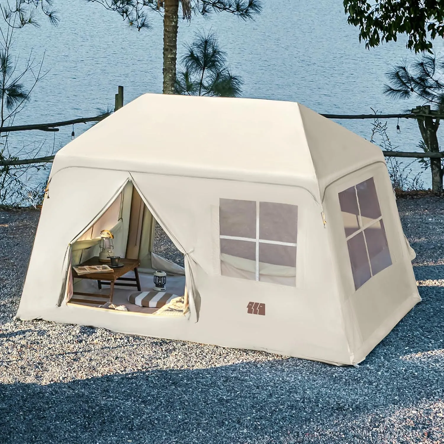 Inflatable Tents for Camping, Large Blow Up Tents for Camping Easy Set Up
