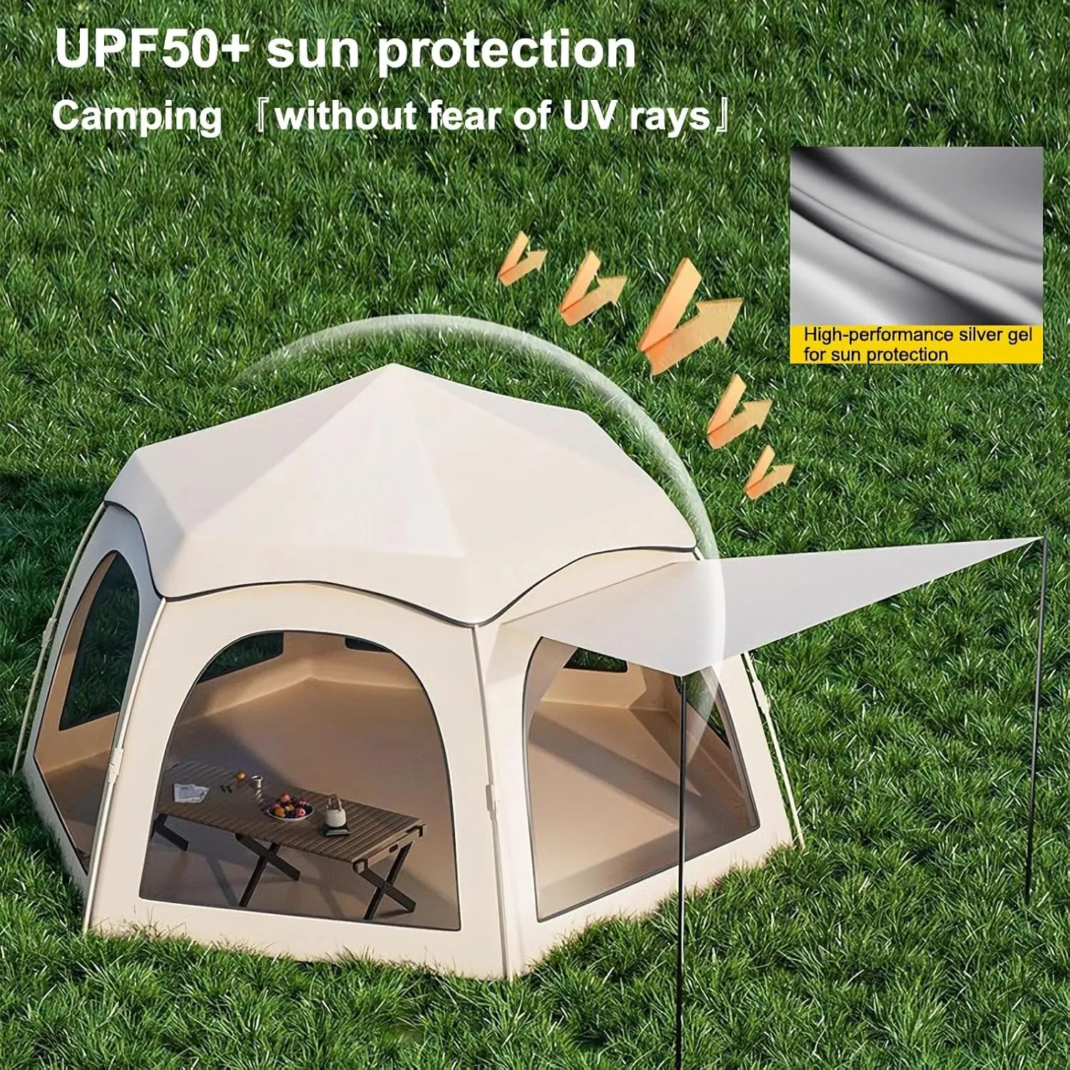 Instant Pop Up Tent Family Tents for Camping Instant Tents for Camping Tents for Camping 4 Person Large Tent