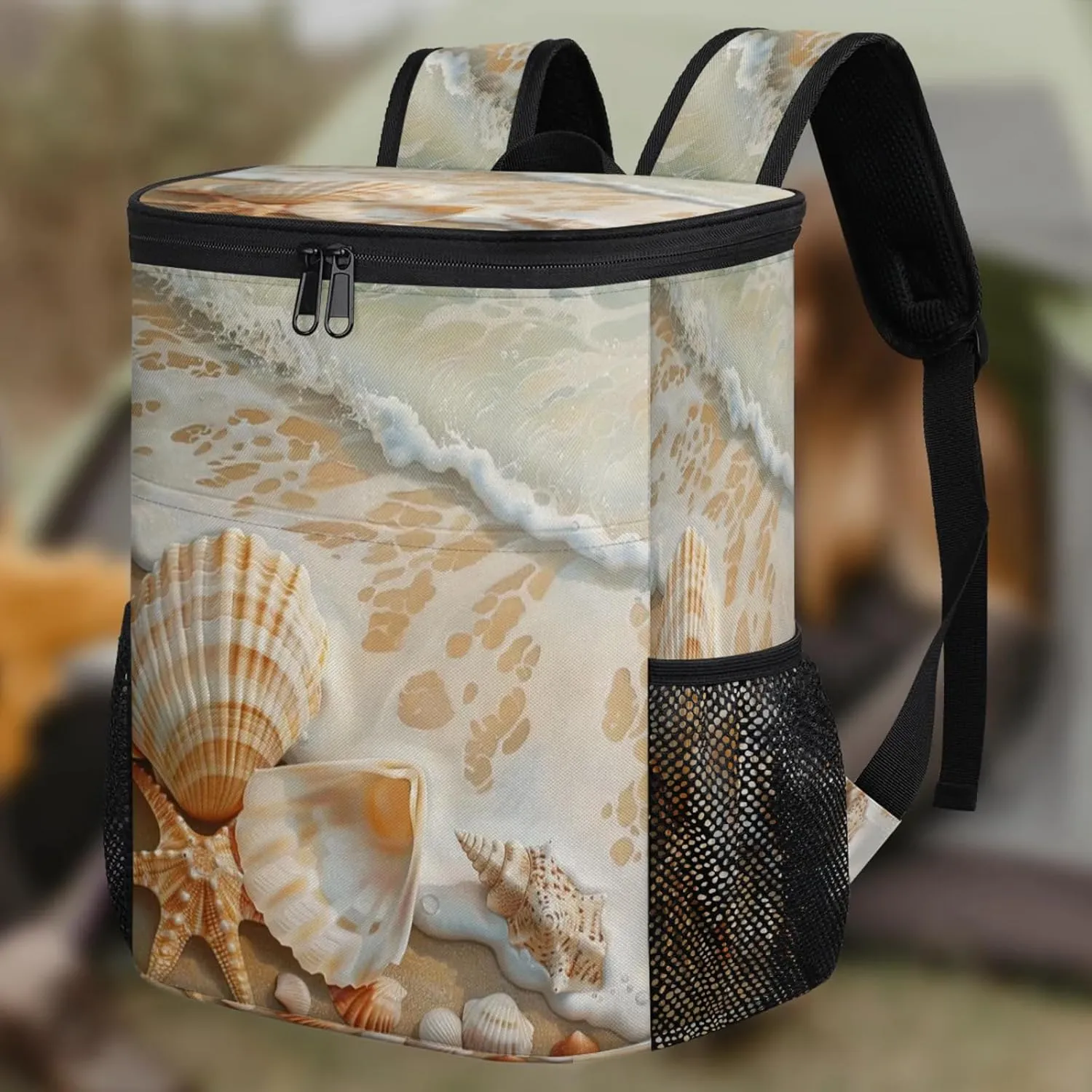 Insulated Cooler Backpack 30 Cans, Leak Proof Cooler Bag, Backpack Coolers for Picnic Hiking Camping Beach