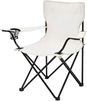 IRYZE Outdoor Chair Folding Camping Chair Outdoor Folding Chair with Armrests Ultra Light Portable Camping Chair Back Recliner Leisure Chair Fishing Stool Camping Chair Foldable Chair