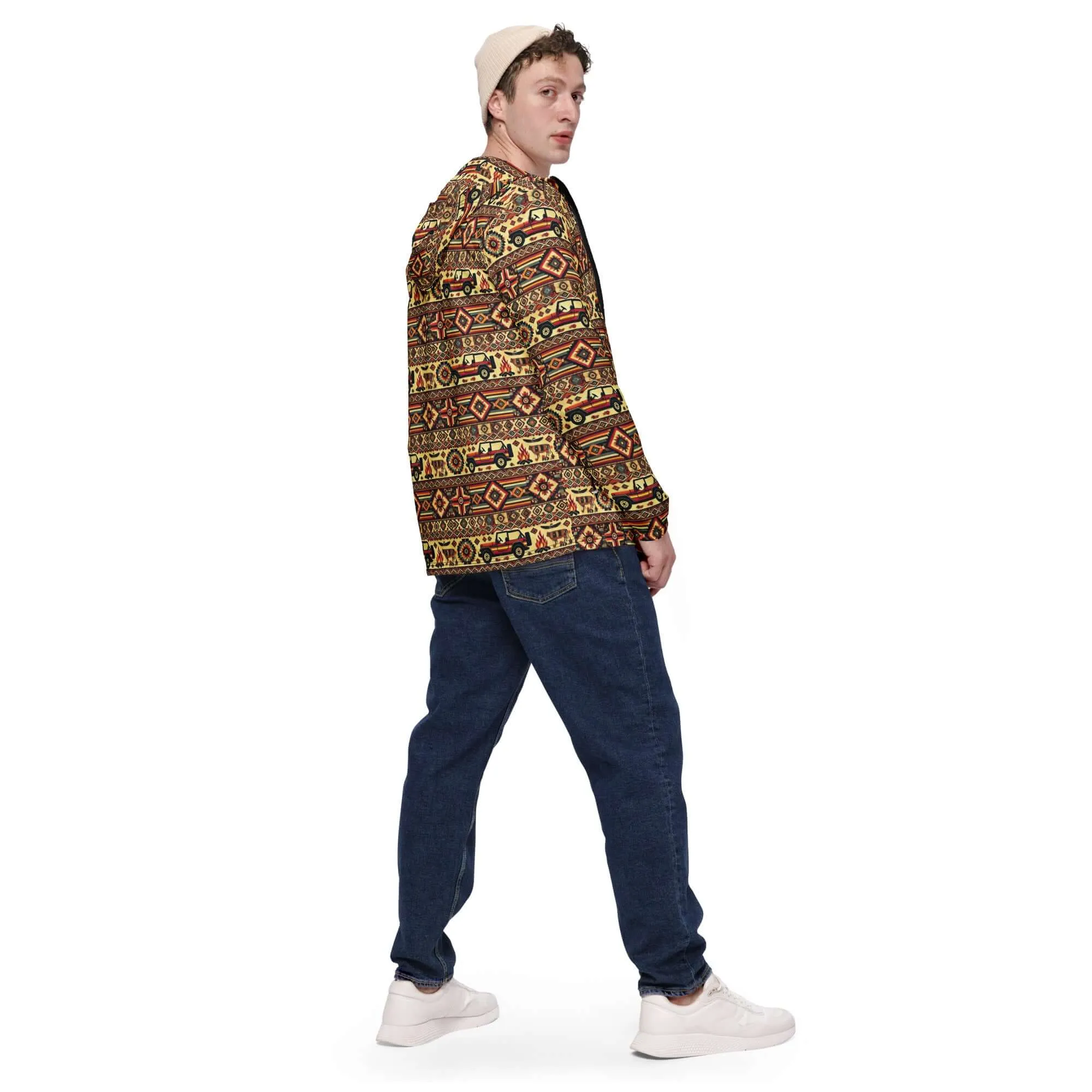 Jeep Windbreaker - Lightweight Water-Resistant Jacket