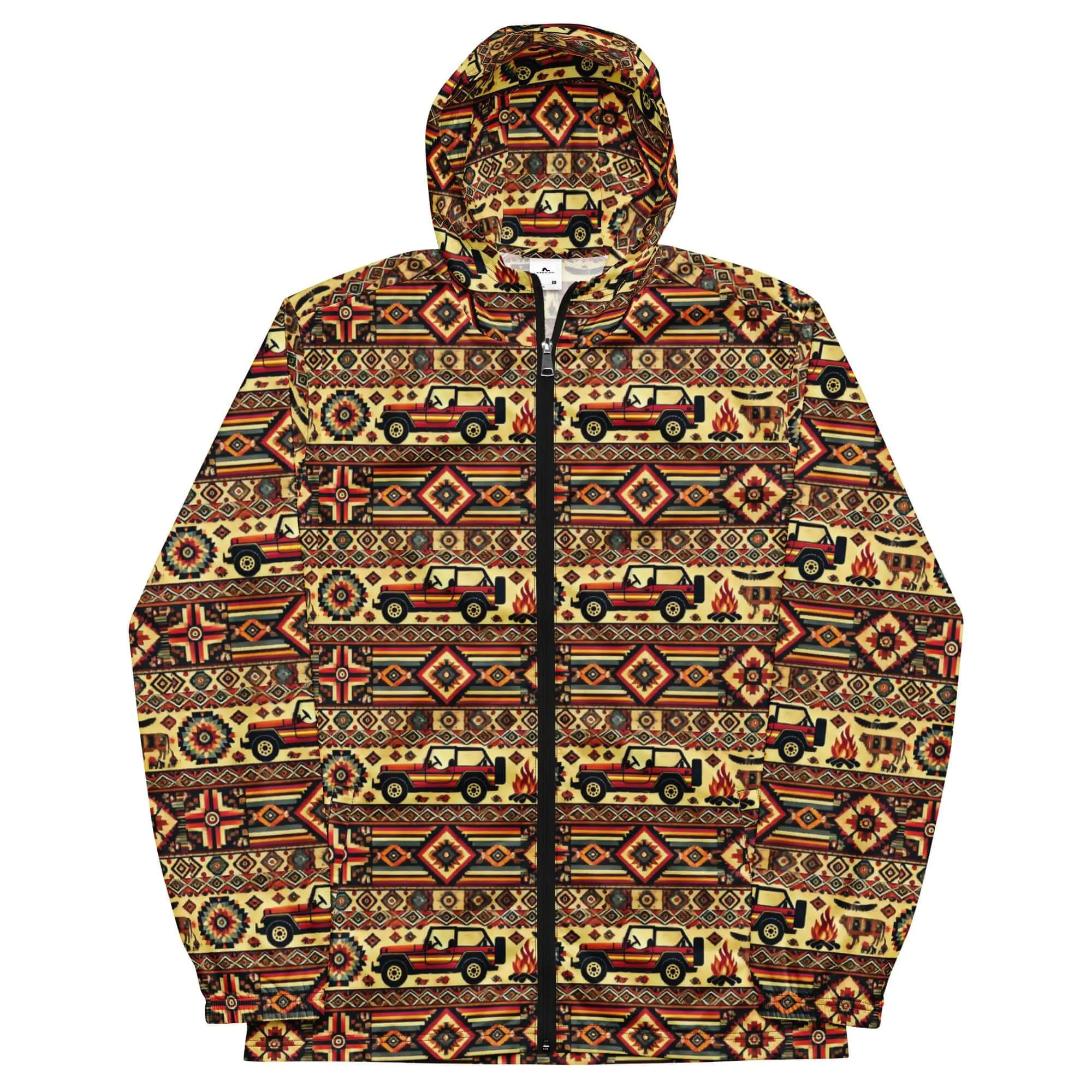 Jeep Windbreaker - Lightweight Water-Resistant Jacket