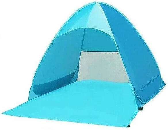 JHUS 1-4X Portable Auto Pop-Up Beach Tent Sun Shade Shelter Camping Fishing Canopy Camping Accessories Camping Gear Beach Accessories Beach Tent Canopy Tent Sun Shade Beach Canopy Camping Essent