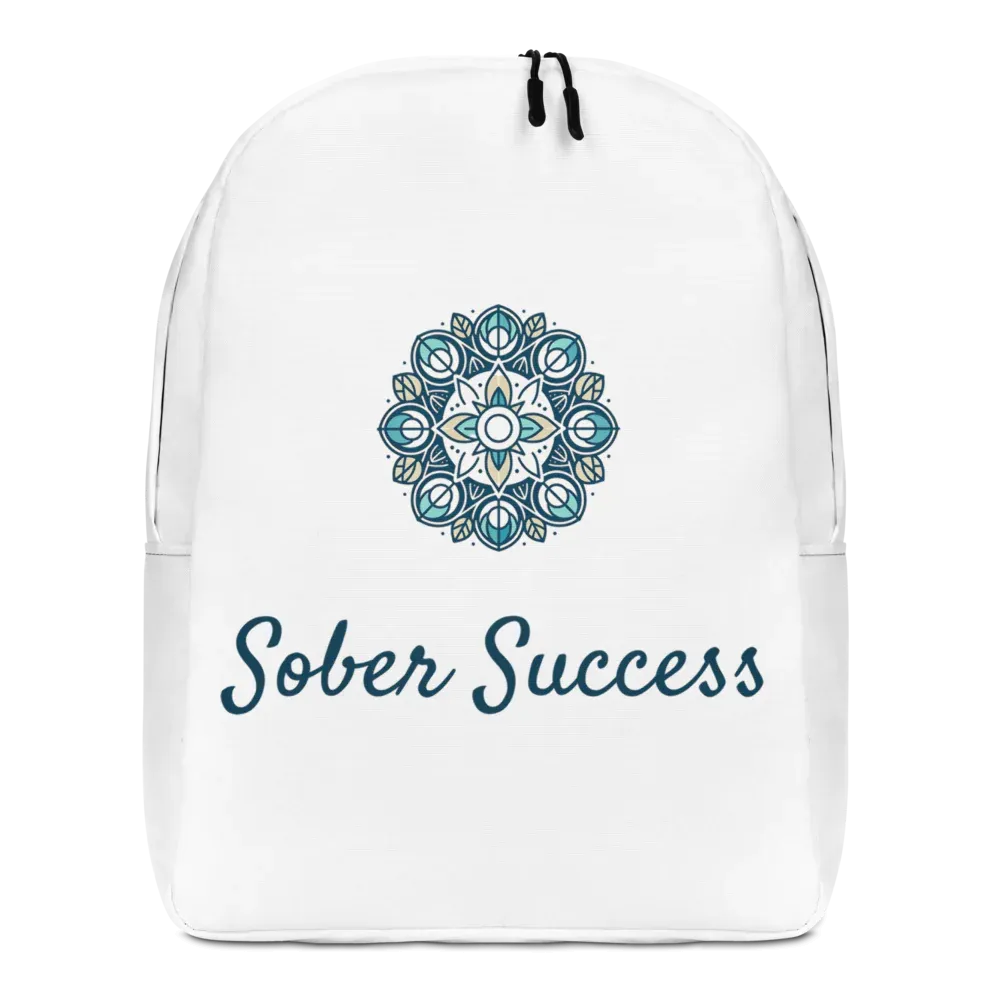Journey-Ready Minimalist Backpack by Sober Success